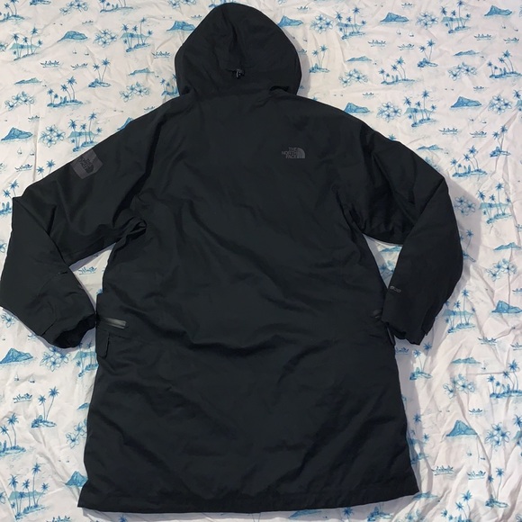 The North Face Mens Cryos Cotton Blend Down Parka GTX Jacket XL - Picture 3 of 15